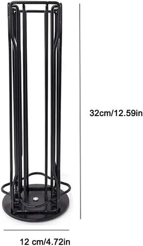 Vista 7 de Wmool Soporte para cápsulas de café Vertuo para 32 cápsulas de café compatible con Nespresso Vertuoline soporte Vertuo Line Organizer Carousel 360