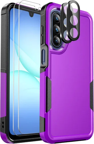 Vista 20 de Funda para teléfono Samsung Galaxy A15 5G, [protección contra caídas de grado militar de 15 pies]