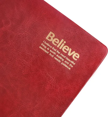 Vista 5 de Lemical Cuaderno de cuero grueso de 720 páginas, diario de escritura, cuaderno grueso de 360 hojas de papel rayado, diario de viaje, regalo ideal