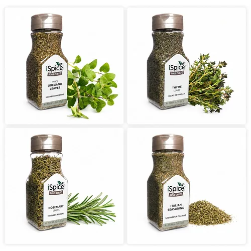 Vista 5 de iSpice Paquete de 24 Especias Gourmet - Colección Definitiva de Especias y Condimentos para Cocinar (Fusión de Cocina)