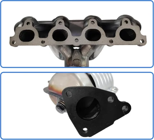 Vista 4 de Catalizador compatible con Honda Civic LX/CX/DX/HX/GX 1996 1997 1998 1999 2000 Honda Civic Del Sol S 1.6L l4 de alto rendimiento (compatible con EPA)