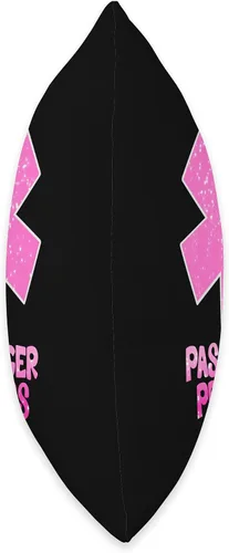 Vista 2 de The Funny Medic Co. EMS EMT - Almohada paramédica con diseño de princesa y estrella de la vida, 16 x 16 pulgadas, multicolor