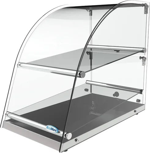 Vista 4 de KoolMore DC-2CN - Vitrina para panadería, 2.4 pies cúbicos - 2 estantes