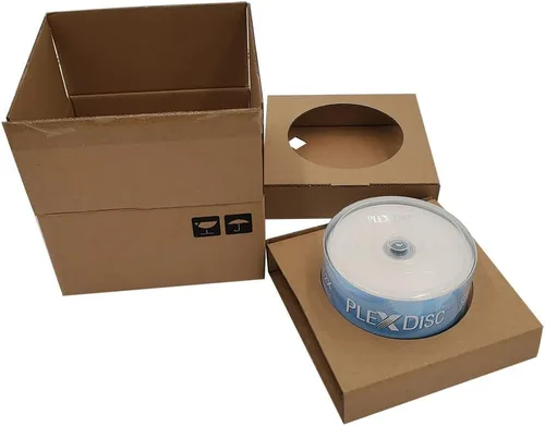 Vista 9 de CD-R Blank Discs 700MB 52X Logo Top Grabable Media – Paquete de 50 cajas para pasteles (FFP) CD en blanco CDR Disc