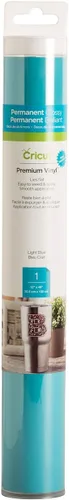 Vista 20 de Cricut Vinilo Permanente Premium, Aguamarina - Rollo de 4 pies (12" x 48") - Compatible con Máquinas Maker & Explore, Larga Duración, Resistente a