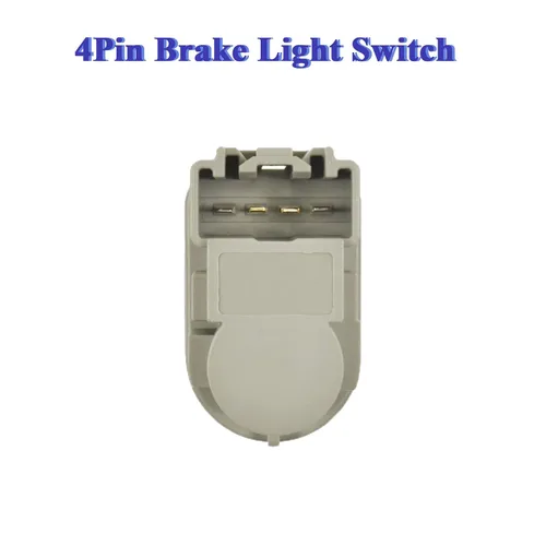 Vista 2 de Interruptor de luz de freno de 4 pines compatible con Ford F-150 F-250 F-350 Super Duty Focus Fusion Expedition, SLS510 interruptor de luz de freno