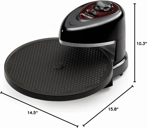 Vista 6 de Presto 03430 Pizzazz Plus - Horno giratorio, color negro