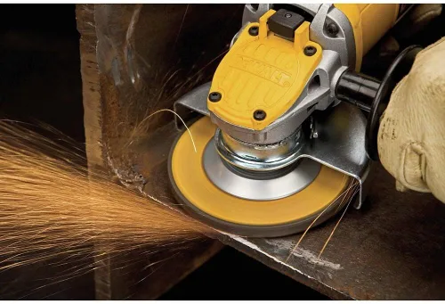 Vista 3 de DEWALT - Amoladora angular con apagador tipo paleta de 4 1/2 pulgada. Pequeña. DWE4120