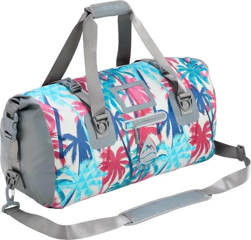 Vista 29 de Skog Å Kust Duffelsak - Bolsa de lona impermeable resistente para deportes, viajes y más, tamaños de 40, 60 y 90 litros, Negro, Deportivo/resistente