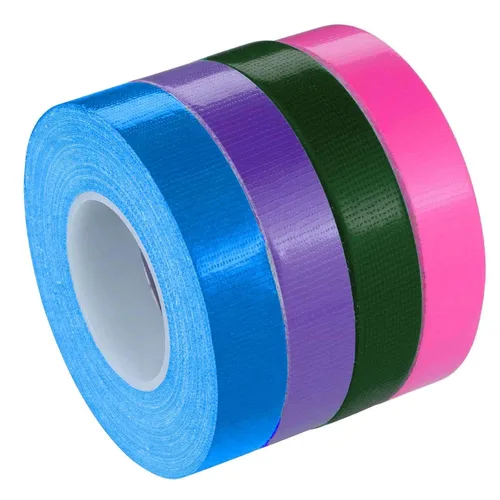 Vista 8 de 3 rollos de cinta adhesiva de color, tubería de agua multiusos impermeable, codificación de colores, cinta multifuncional para manualidades y arte