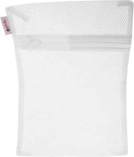 Vista 3 de PEDS Calcetines de crecimiento unisex para bebés con bolsa de lavandería de malla, 8 pares