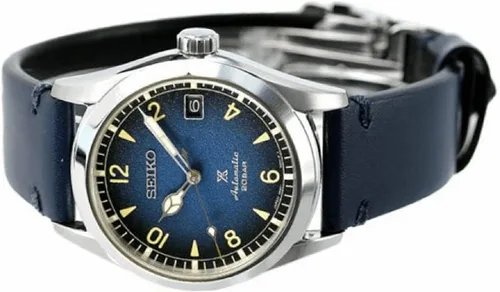 Vista 2 de Seiko SPB157 Prospex Mens Watch Blue 38mm Stainless Steel