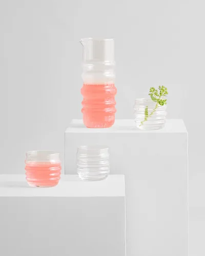 Vista 6 de MARIMEKKO - Vasos de cristal Sukat Makkaralla, juego de 2