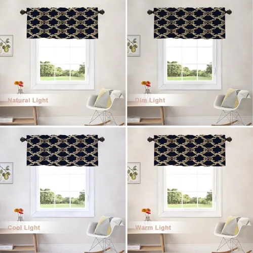 Vista 253 de Shrahala Orange Autumn Autumn Blackout Curtain Tiers, Fall Kitchen Valance Light Blocking Tier Drapes with Rod Pocket, 2 Pack 26 X 24 in