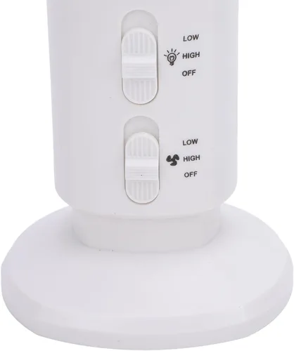 Vista 8 de Zerodis Tower Fan Bladeless USB Desk Fan, 34dB Quiet (White)