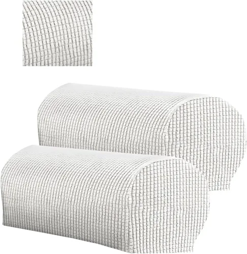 Vista 18 de 2 fundas de poliéster para reposabrazos de sofá, funda para sillón, fundas antipolvo, protector de muebles suave y cómodo para sofá, silla reclinable