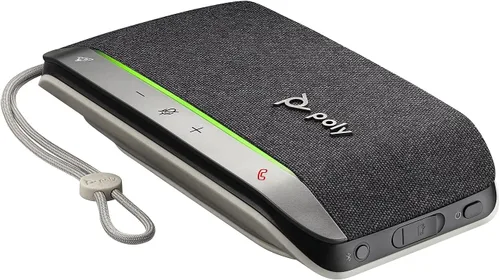 Vista 10 de Poly Sincronización de 20 USB-A Rosa Personal Bluetooth Smart Speakerphone (Plantronics) - Conéctate al teléfono celular a través de Bluetooth