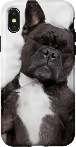 Vista 5 de Carcasa gráfica de Bulldog Francés para iPhone 17