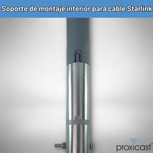 Vista 6 de Proxicast Adaptador de Antena Starlink para Monturas de Antena J-Max - Acoplador de Acero Inoxidable para Antena de Plato Satelital Rectangular