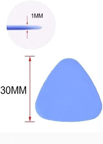 Vista 2 de Herramienta de apertura de palanca de plástico triangular universal para iPhone, teléfono móvil, portátil, tableta, pantalla LCD, desmontaje de púas