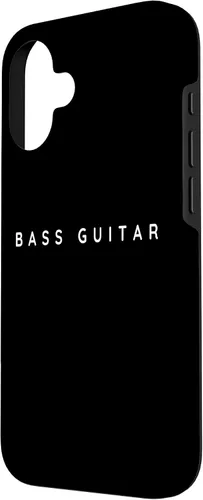 Vista 2 de Bass Guitar Players Contemporary Font / Musical Instrument Case for iPhone 16