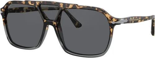Vista 2 de Persol PO3223S - Gafas de sol cuadradas, MadreterraVerde Polarizado