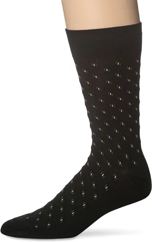 Vista 7 de KM Legend Men's Dress Socks, 5-Pair Classic Men's Formal Socks, Premium Dress Socks For Men for Business Negro