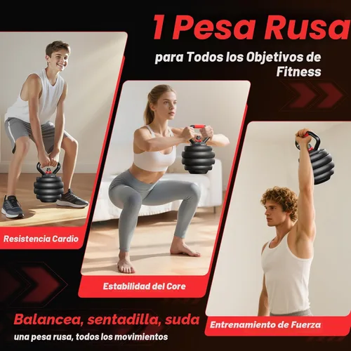 Vista 5 de FITPLAM Juego de mancuernas ajustables, 20/35/45/55/70/90 libras, juego de pesas libres con tuerca mejorada, juego de pesas 5 en 1 utilizado como