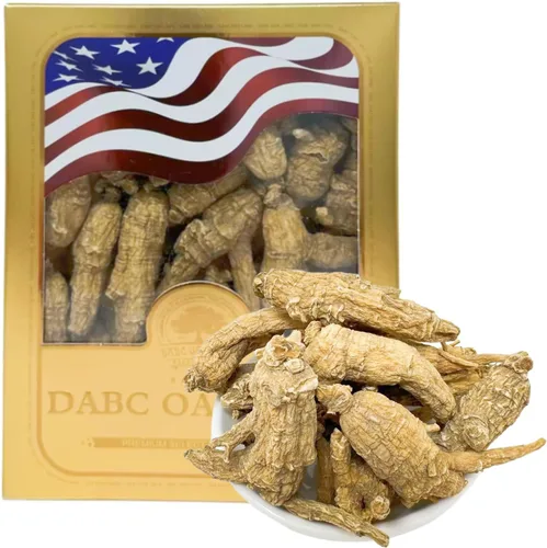 Vista 6 de Raíz de ginseng cultivada a mano de Wisconsin Americana Seleccionada Grande 4oz