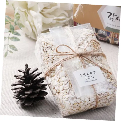 Vista 7 de CORHAD Chic Yute Twine DIY Kits de manualidades Cordeles de yute natural para envolver regalos