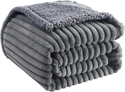 Vista 29 de Manta impermeable calmante para gatos de interior, manta suave y silenciosa de felpa para mascotas, manta gruesa de piel sintética de 500 GSM
