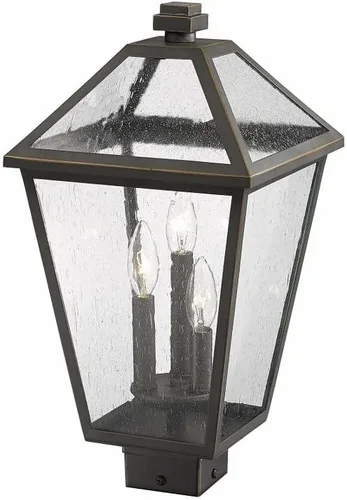 Vista 4 de Z-Lite Accesorio de montaje de poste exterior de 3 luces 579PHBS-ORB
