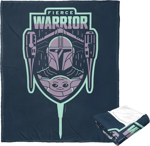 Vista 8 de Northwest Star Wars Manta Decorativa Silk Touch, 40" x 50", Villanos del Lado Oscuro