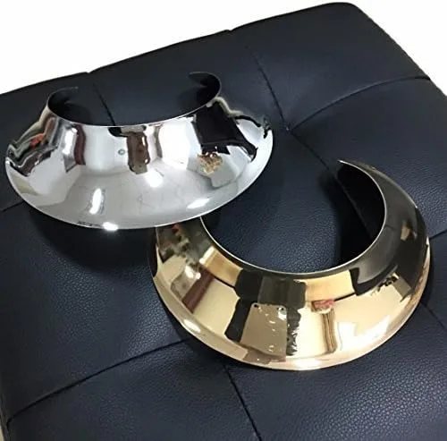 Vista 2 de W WOOGGE Collar para mujer gargantilla de oro de 18 quilates cadena gruesa para niñas disfraz de cosplay y fiesta de Halloween Metal Cuero Metal