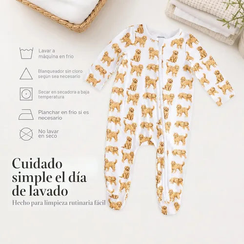 Vista 6 de Mud Pie Baby Mud Pie Dog Breed - Pijama unisex para bebé Golden Doodle