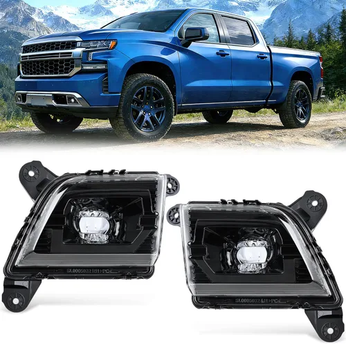 Vista 10 de Nilight - Conjunto de luz antiniebla compatible con Chevy Silverado 1500 2019-2023 Chevy Silverado 2500HD 3500HD 3500HD 2021 2022 2023 2021 2022