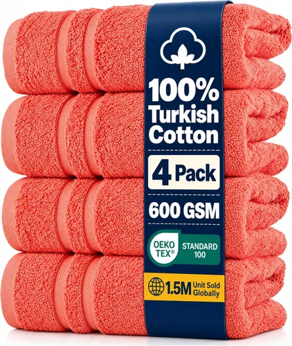 Vista 85 de Hawmam Linen - Juego de toallas de algodón turco original prémium, calidad de hotel para máxima suavidad y absorción, para cara, manos, cocina