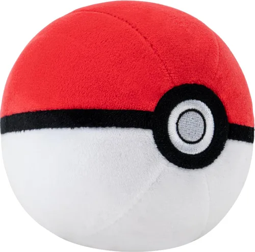 Vista 5 de Pokemon Poke Ball - Juego de 4 bolas de peluche de 2 pulgadas