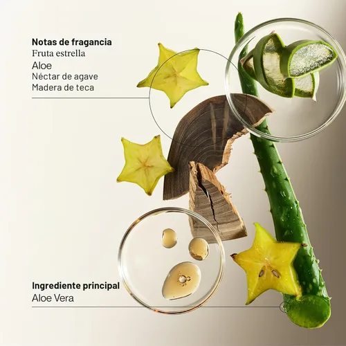 Vista 3 de Suave Loción calmante de hidratación para manos y cuerpo con aloe vera que refresca la piel seca, de absorción rápida, crema hidratante intensiva