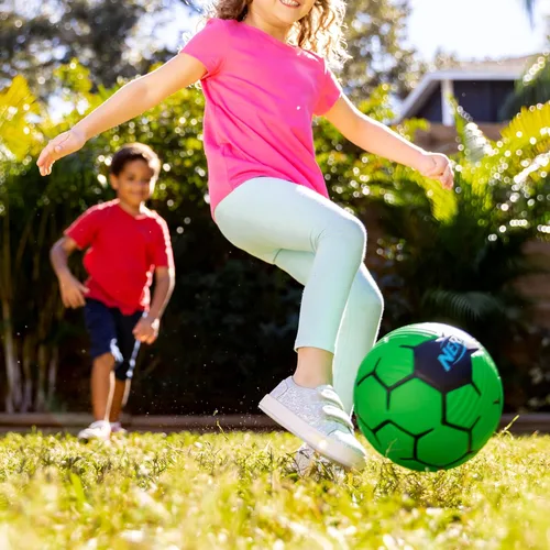Vista 8 de NERF Kids Foam Mini Soccer Ball - Proshot Youth Soft Mini Foam Soccer Ball - 7" Inch NERF Indoor + Outdoor for Kids