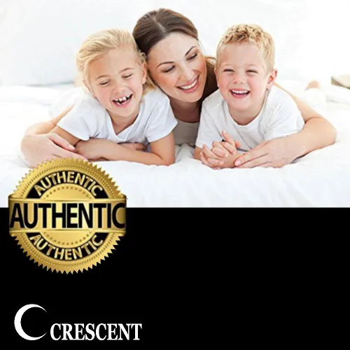 Vista 9 de Crescent - Paquete de 2 sábanas bajeras 100 % de microfibra, súper suaves y cómodas, para colchones estándar de cuna y de niño pequeño