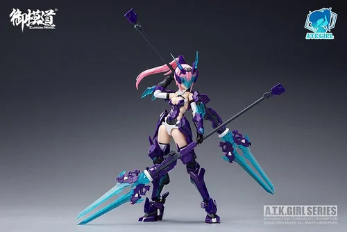 Vista 10 de Personaje original: Modelo oriental A.T.K. Girl Azure Dragon Modelo Kit
