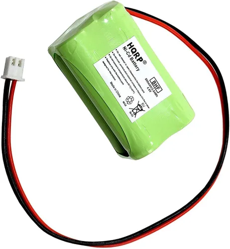 Vista 3 de HQRP Paquete de 5 baterías de respaldo de 4.8 V compatibles con E-XP2RBW, ANIC1117, D-AA500 BL93NC487 BL93NC484 BAA48R Lithonia E-conolight Unitech