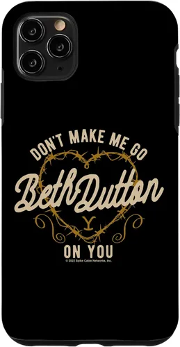 Vista 13 de Funda para iPhone 16 Yellowstone San Valentín Don't Make Me Go Beth Dutton