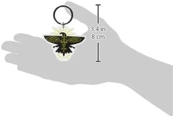 Vista 2 de Harry Potter Llavero de PVC suave al tacto con águila bestia fantástica novedad
