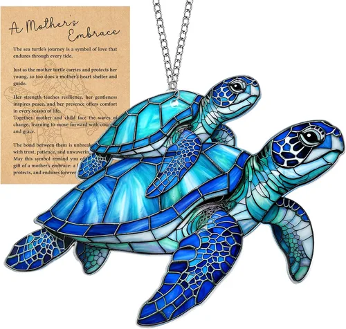 Vista 15 de Axolotl - Adorno de Navidad, adornos de playa para árbol, regalo de tortuga marina para mujeres, regalos de playa para mujeres, ideas de relleno