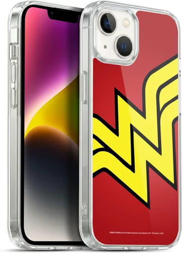 Vista 12 de Head Case Designs Funda de gel suave con licencia oficial de Wonder Woman DC Comics Classic Logos compatible con Apple iPhone 7 Plus/iPhone 8 Plus