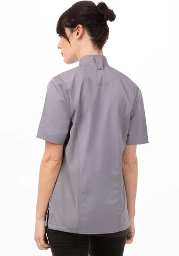 Vista 2 de Chef Works Abrigo de chef Springfield para mujer