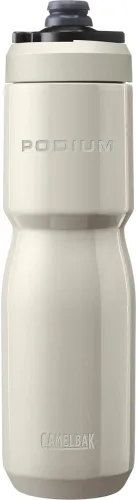 Vista 16 de CamelBak Podium - Botella de agua para bicicleta de acero inoxidable con aislamiento de acero, retención de frío para ciclismo, 12 onzas, color negro