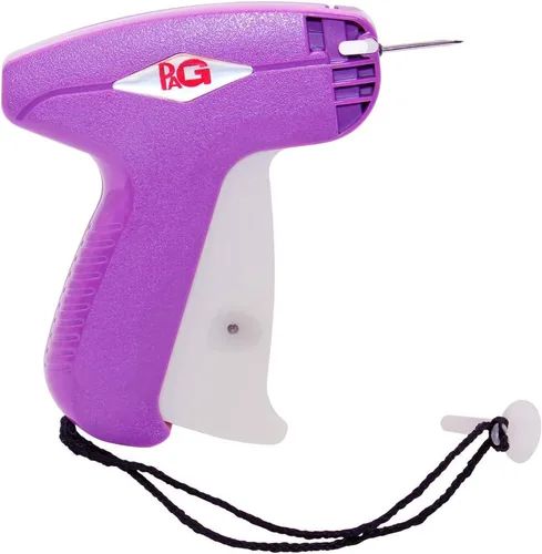 Vista 7 de PAG Pistola de etiquetado estándar para ropa con 5 agujas y 2000 sujetadores de púas de 2 pulgadas, morado
